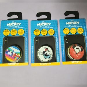 SPINPOP Disney Mickey and Friends Phone Grip Set of 3